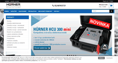 Desktop Screenshot of hurner.sk